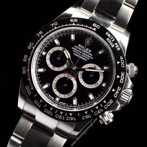 rolex daytona ceramic noir|rolex daytona black ceramic bezel.